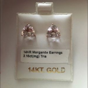 Morganite Earrings